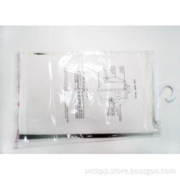 PET / PE Transparent Underwear / Garment Plastic Bags With